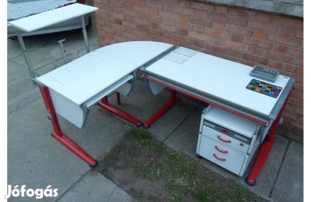 Moll sarok szett számítógép asztal íróasztal állítható magasságú szép