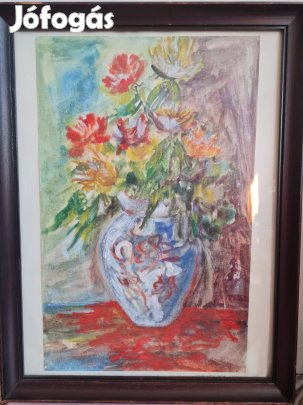 Molnár Bertalan Olajfestmény / Csendélet 1981