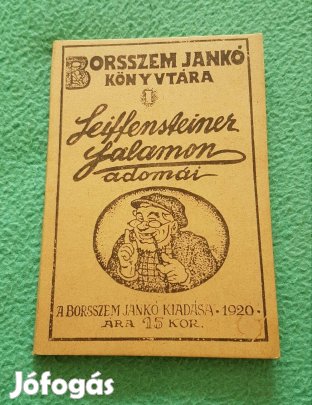 Molnár Jenő és Bér Dezső: Seiffensteiner Salamon adomái könyv
