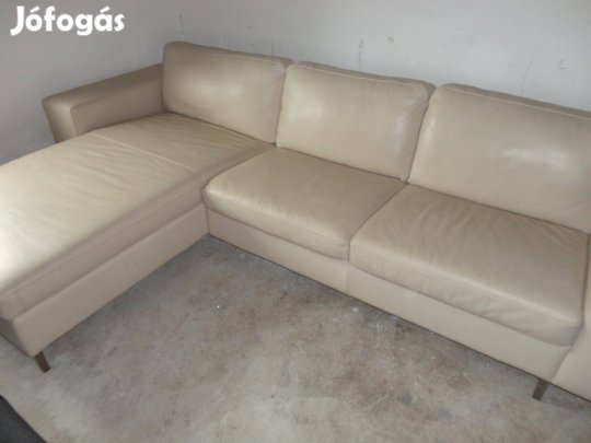 Mömax bőr sarokkanapé