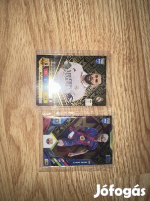 Momentum Yamal és Benzema pannini focis kártyák