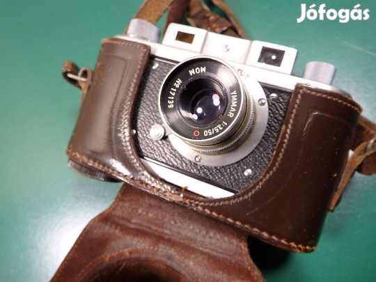 Mometta II MOM Camera Retro Fényképezőgép Régi Magyar MOM Ymmar 50 MM