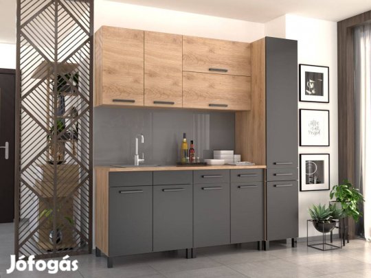 Mona 200cm konyhaszekrény