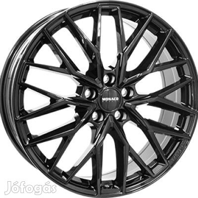 Monaco Wheels GPX Fényes fekete 8X19 5X112 ET40 CB70,1 | alufelni |