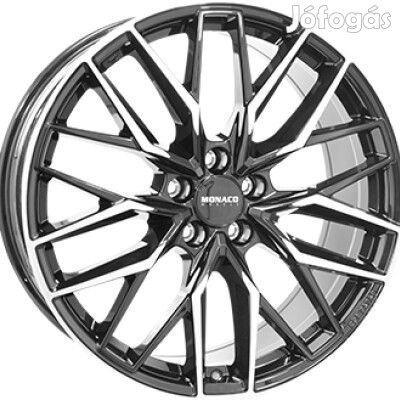 Monaco Wheels GPX Fényes fekete Polírozott 8X18 5X108 ET52 CB63,4 |