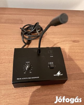 Monacor PAM-10 asztali mikrofon 