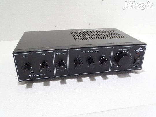 Monacor PA-702 Monó keverőerősítő keverő erősítő mixer (1)