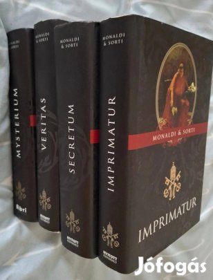 Monaldi & Sorti Veritas és Imprimatur( 5 könyv)