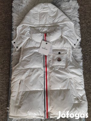 Moncler fehér pufi mellény