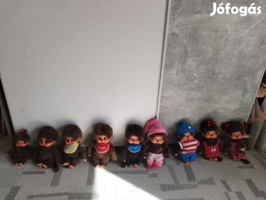 Moncsicsi Monchhichi Plüss Majmocska