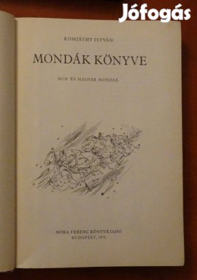 Mondák könyve Hun és magyar mondák