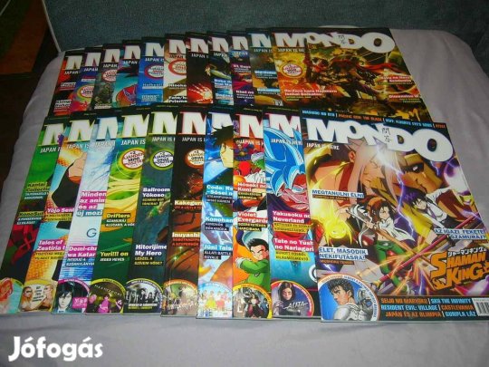 Mondo Anime / Manga magazin 21 db