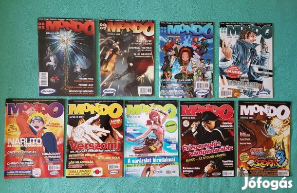 Mondo magazinok - 2008-2013. számok