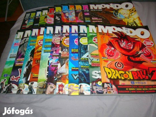 Mondo manga / Anime magazin 22 db