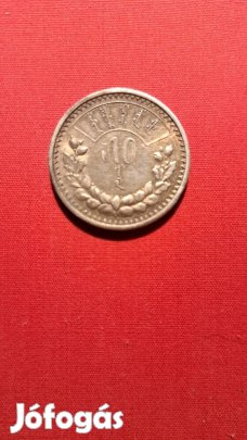 Mongólia .900 ezüst 50 möngö 1925