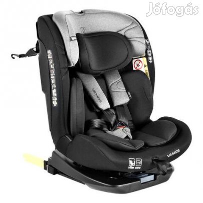 Moni Vamos 360 Isofix 40cm-150cm Szürke