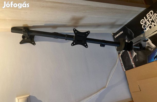 Monitor Samsung Gamer ívelt és univerzális asztalitartó 2 monitorhoz
