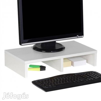 Monitor monitortartó polc (fehér) 93885