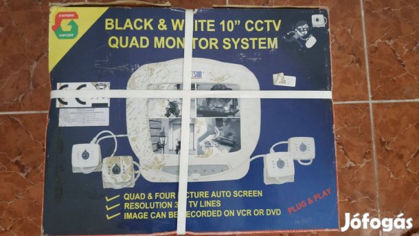 Monitorral Biztonsági Kameraszett