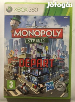 Monopoly Streets (társasjáték) Gyári Xbox 360 Játék