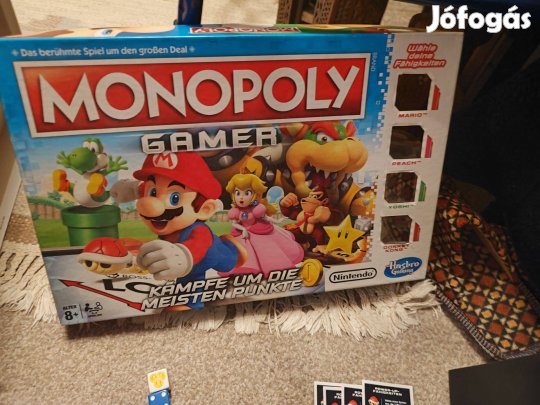 Monopoly gamer Super marió társasjáték