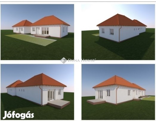 Monor, új építésű,   76 m2  nappali+3 szoba