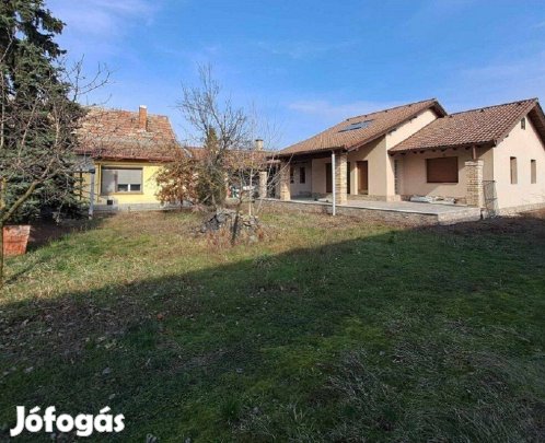 Monor kertvárosi részén 2 ház, újszerű és felújítandó, 1922 m2 telek