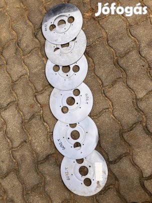 Monosem pnu vetőgép fúratlan új vetőtárcsa 6 db 