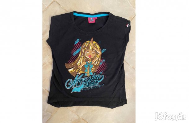 Monster High 152-es póló fekete
