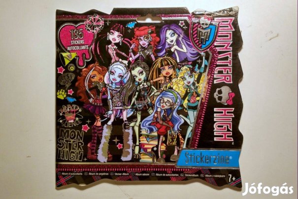 Monster High Stickerzine (2011) matricás album