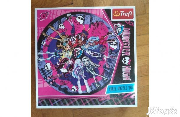 Monster High puzzle kör alakú