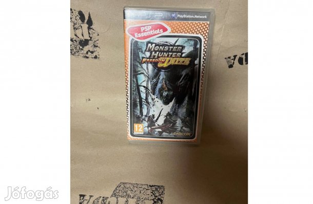 Monster Hunter Freedom Unite PSP (francia borító)