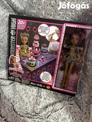 Monster high Clawdeen torta szett