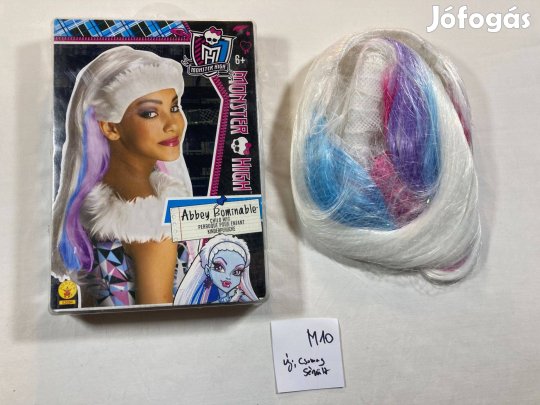 Monster high jelmez haj, új M10