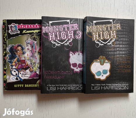 Monster high könyvek 