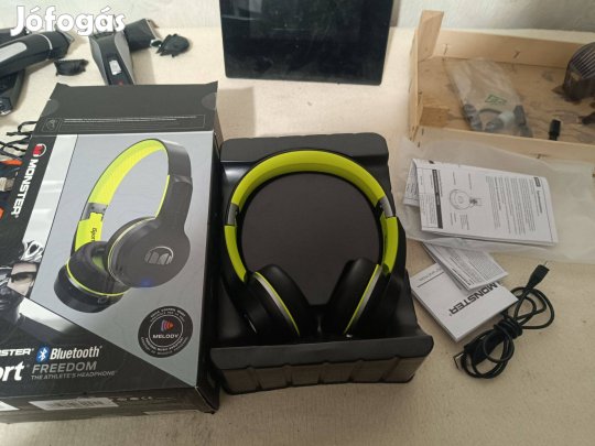 Monster isport vezeték nélküli fejhallgató sportoláshoz (zozizo)