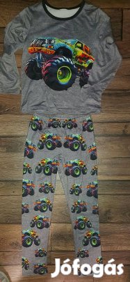 Monster truck mintás pizsama szett 116