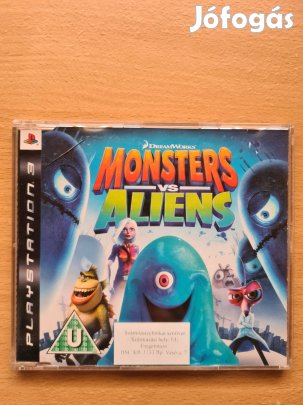 Monsters Vs Aliens Playstation 3 (PS3) jó állapot