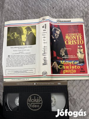 Monte Christo grófja 2 rész vhs nagytok kaland