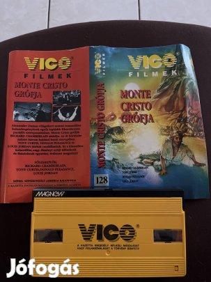 Monte Cristo grófja kaland vici vhs
