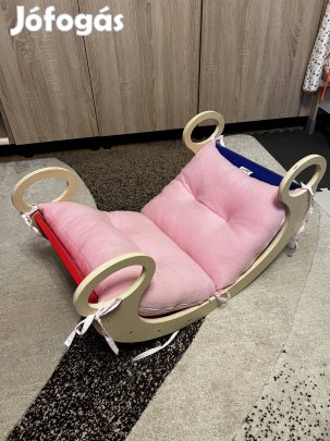 Montessori 5in1 szivárvány hinta és párna