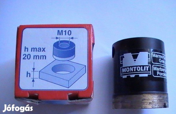 Montolit FB20 gyémántkörkivágó kerámiához,porcelán kőhöz eladó!