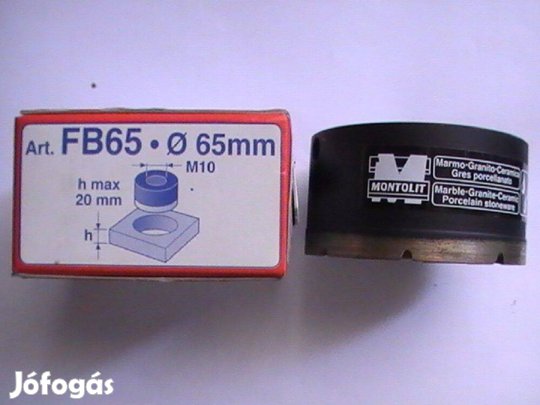 Montolit FB65 gyémántkörkivágó kerámiához,porcelán kőhöz eladó!