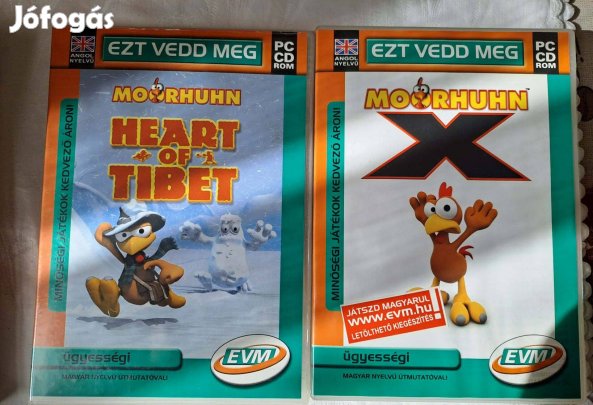Moorhuhn - Heart of Tibet és X PC játékok