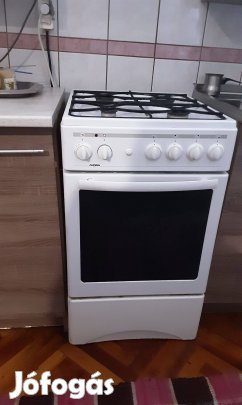 Mora fehér gáztűzhely eladó
