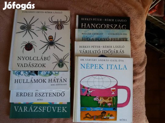Móra ismeretterjesztő könyvek