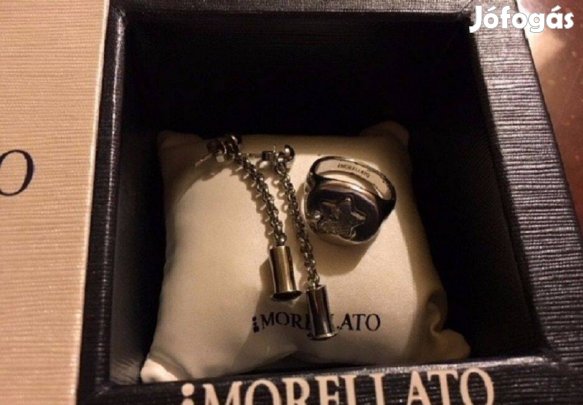 Morellato ezüst színű női fülbevaló és gyűrű