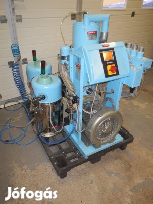 Moretto Quad- 40- F50, központi granulátum felhordó-felszívó