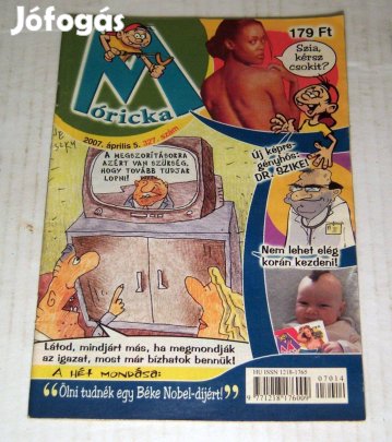 Móricka 2007/07 (327.szám) vicclap