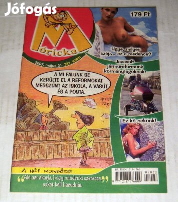 Móricka 2007/11 (331.szám) vicclap